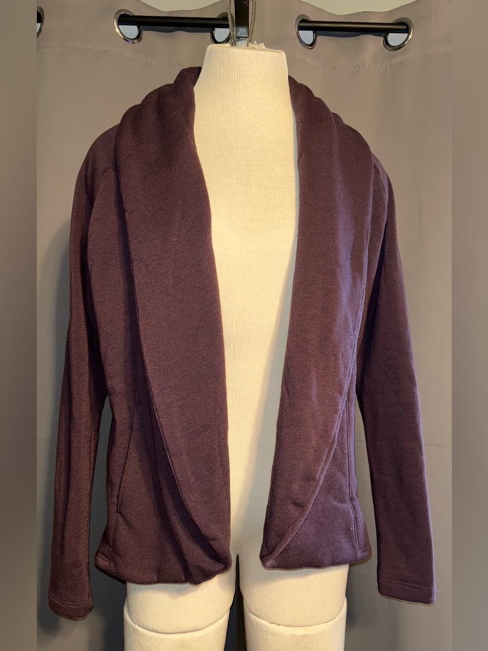 Columbia Women's Open-Front Sweater Cardigan - Plum Purple SZ XS [ 🩷-5]